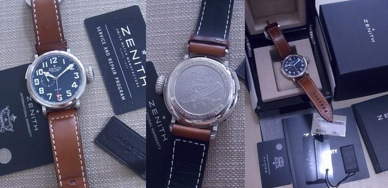 Zenith watch listing