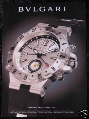 Bvlgari watch listing