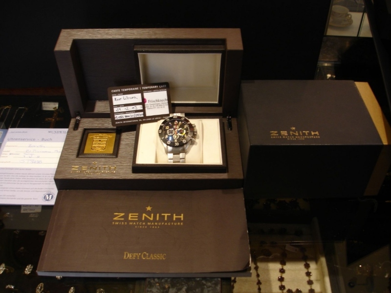 Zenith watch listing