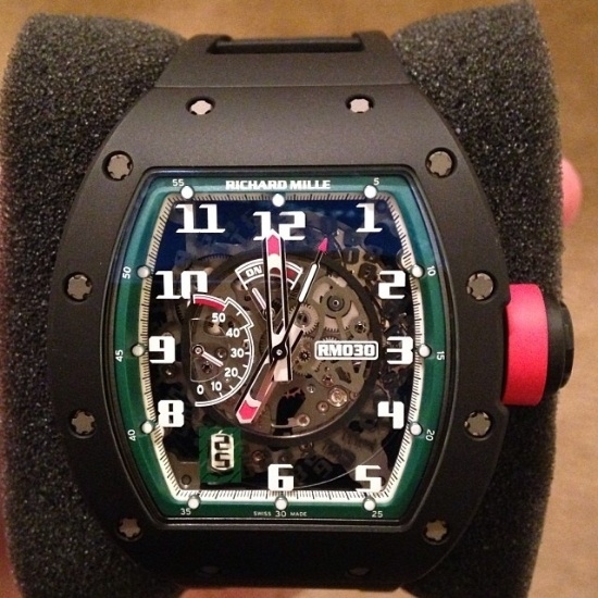 Richard Mille watch listing