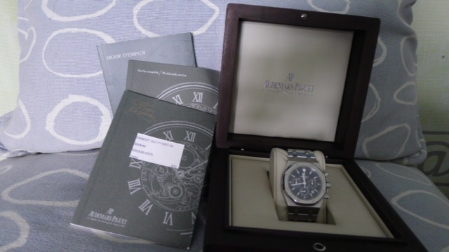 Audemars Piguet watch listing