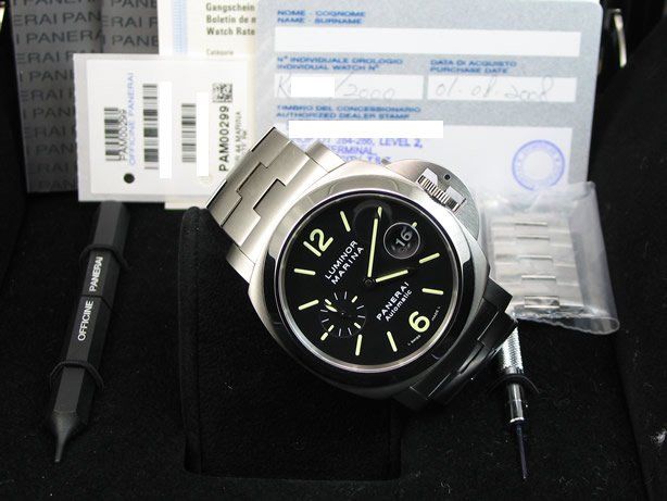 Panerai watch listing