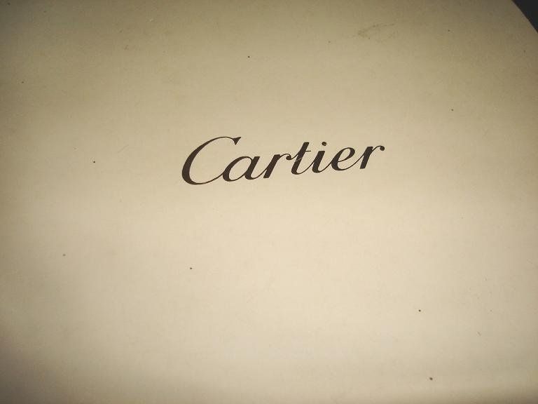 Cartier watch listing