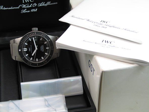 IWC watch listing