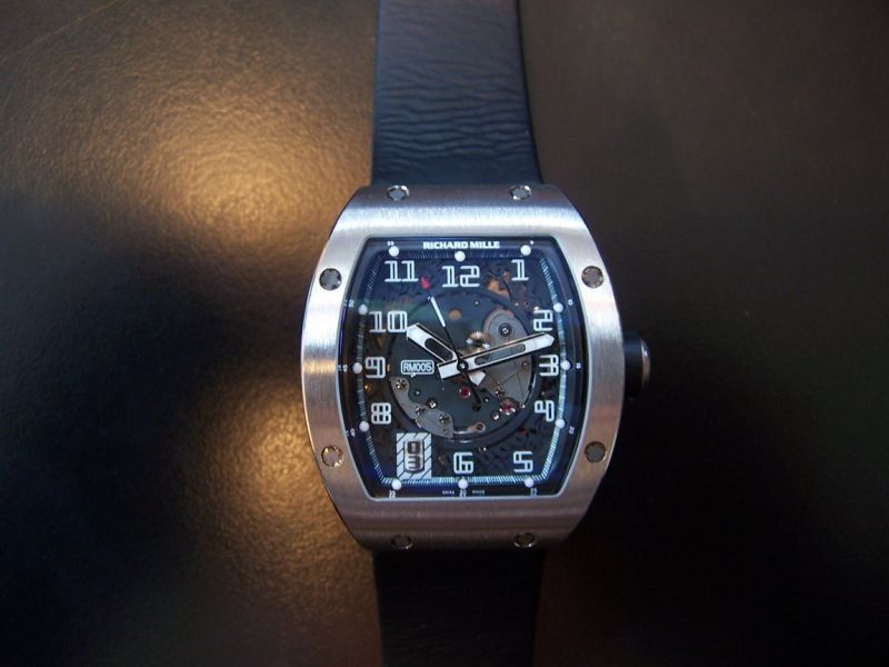 Richard Mille watch listing