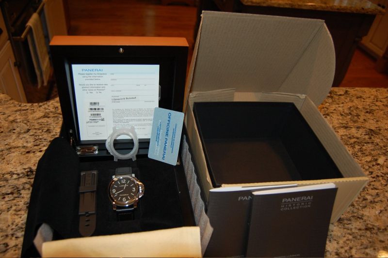 Panerai watch listing