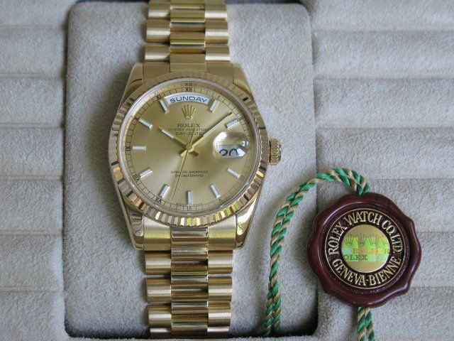 Rolex watch listing
