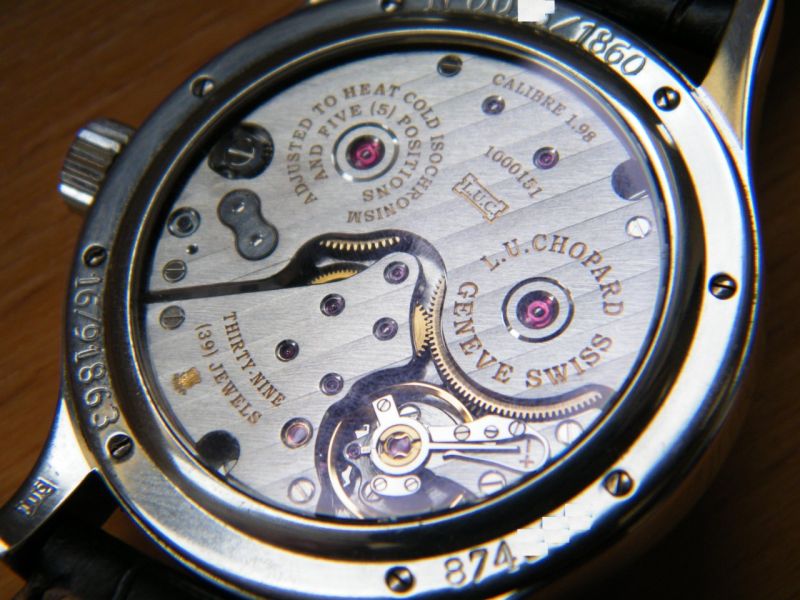 Chopard watch listing