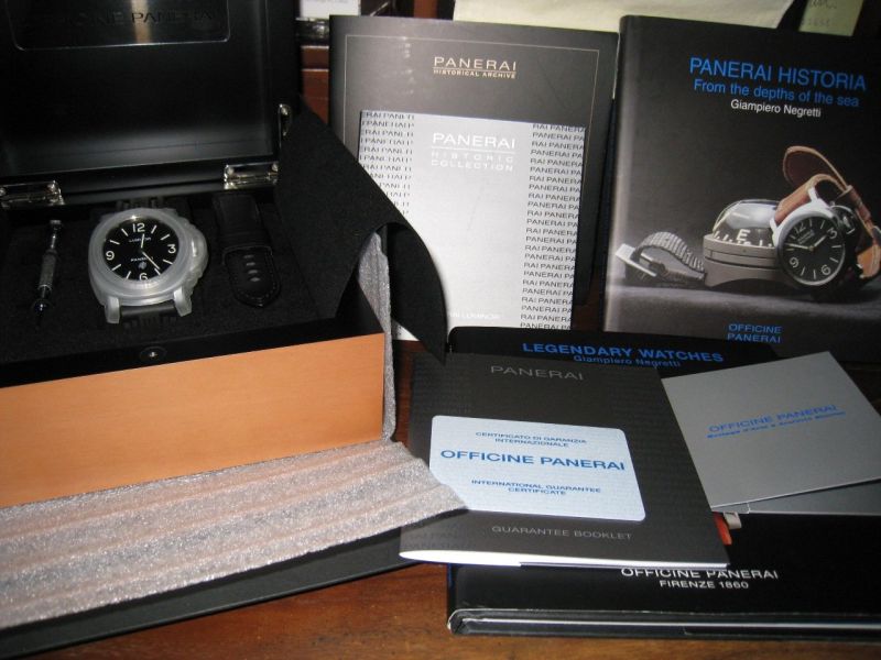Panerai watch listing