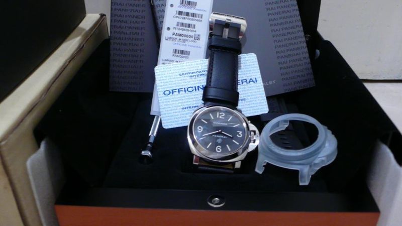 Panerai watch listing