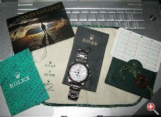 Rolex watch listing