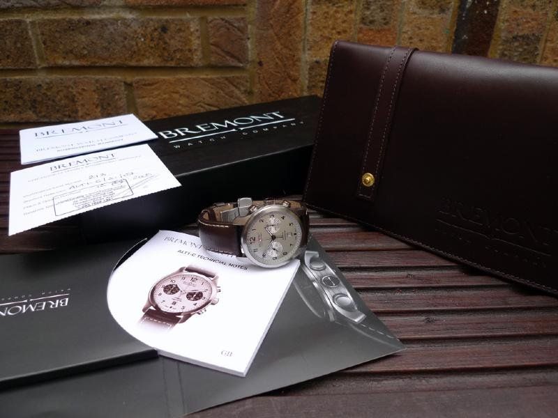 Bremont watch listing