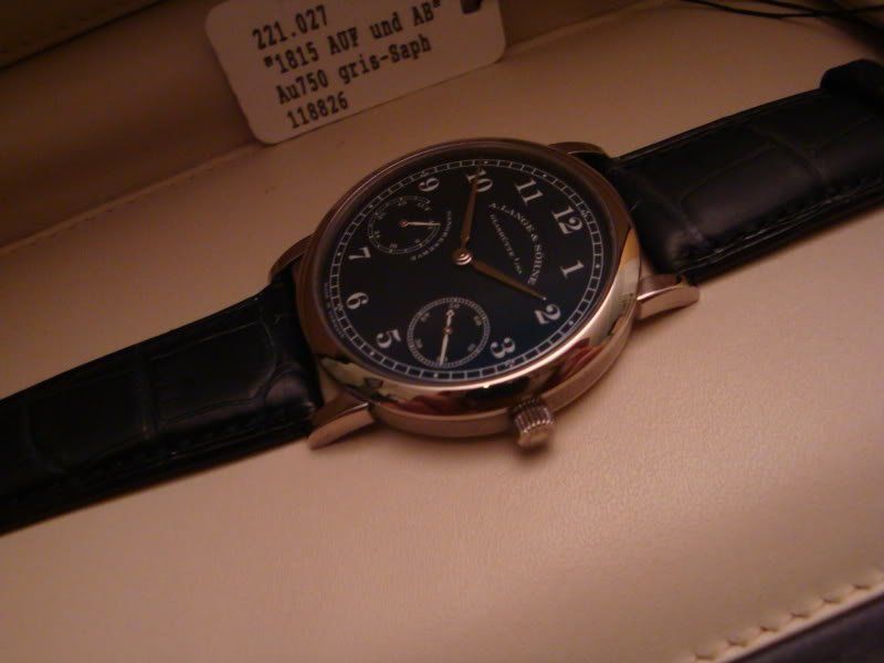 A. Lange and Söhne watch listing