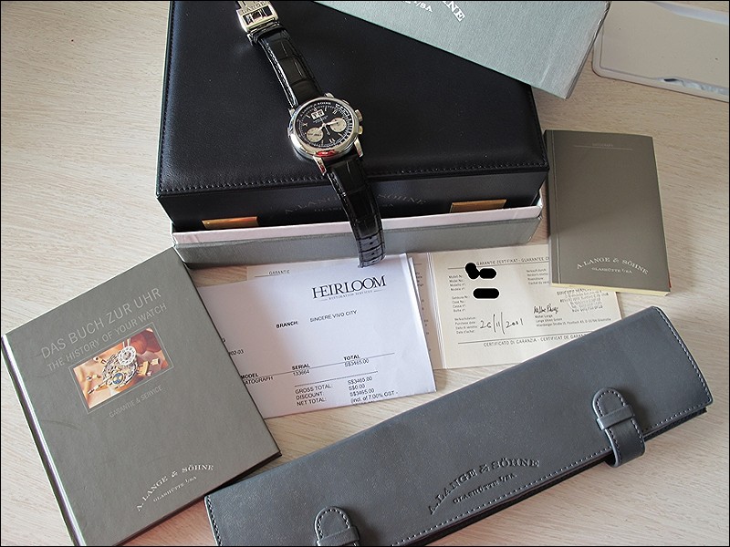 A. Lange and Söhne watch listing