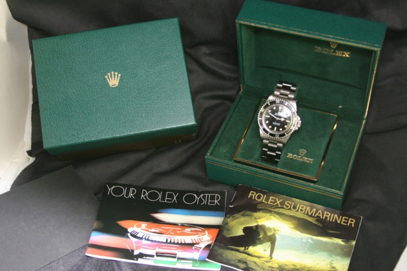 Rolex watch listing