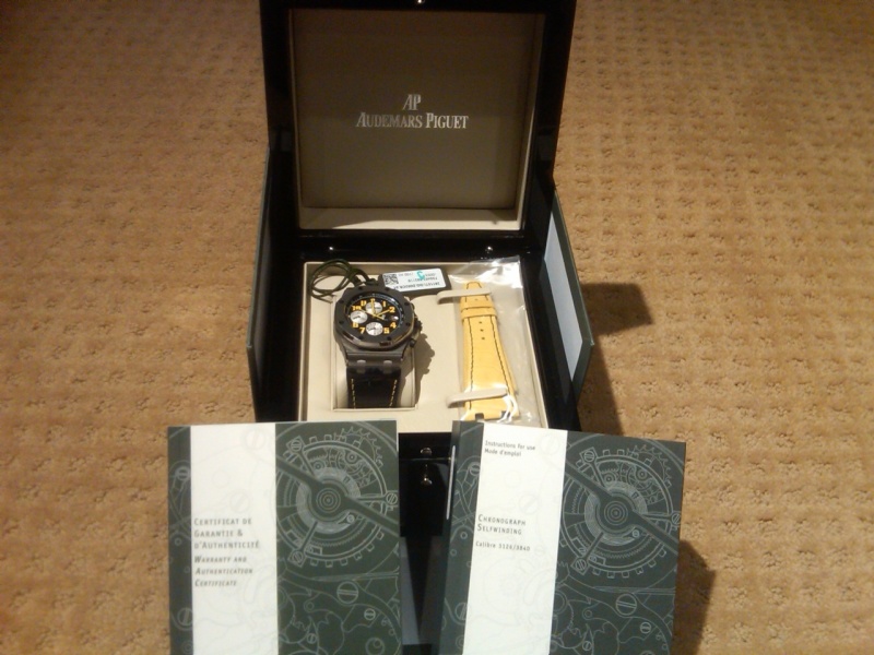 Audemars Piguet watch listing