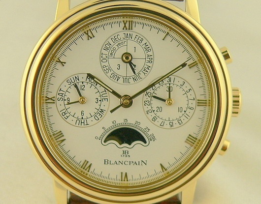 Blancpain watch listing