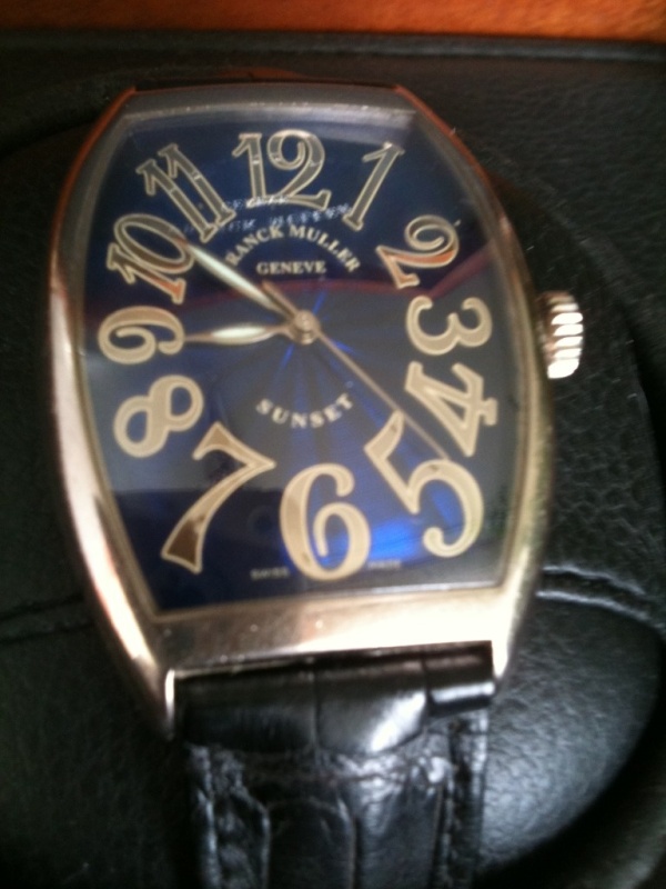 Franck Muller watch listing