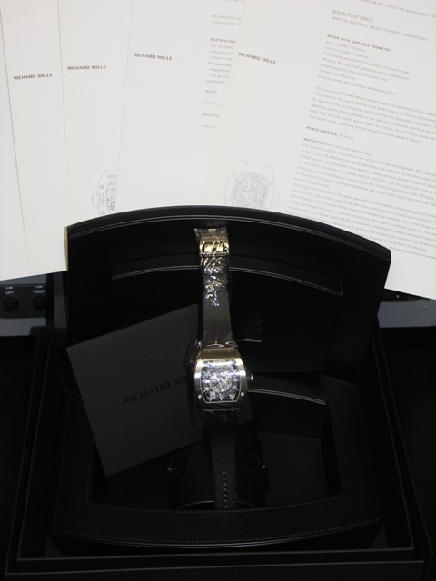 Richard Mille watch listing