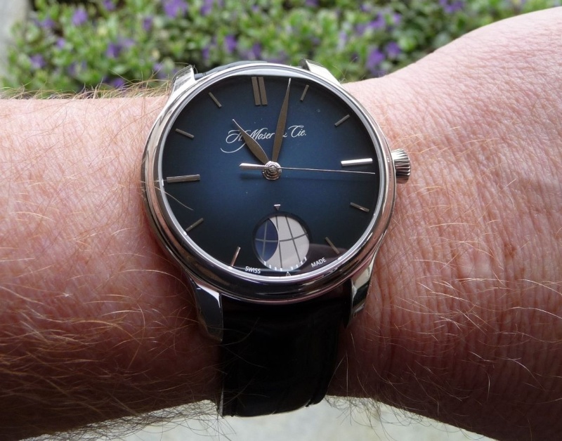H. Moser watch listing