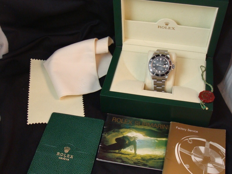 Rolex watch listing