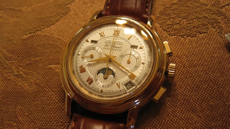 Zenith watch listing