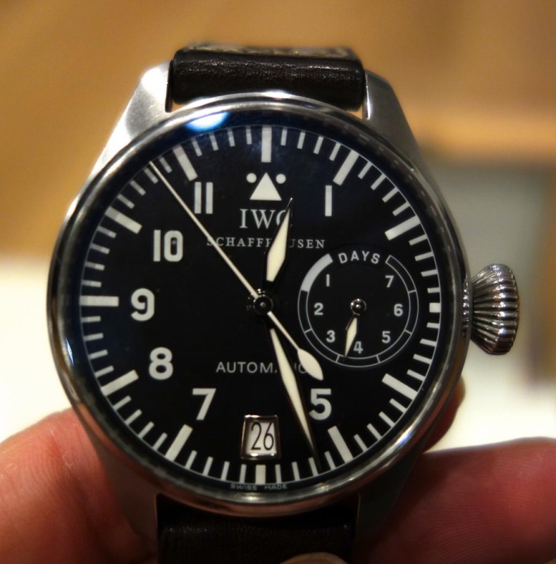 IWC watch listing
