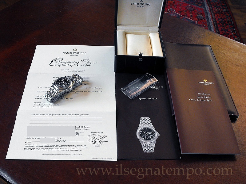 Patek Philippe watch listing