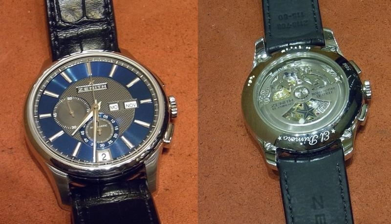 Zenith watch listing