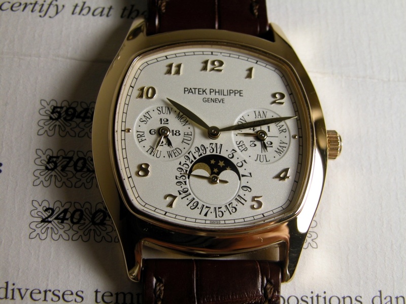 Patek Philippe watch listing