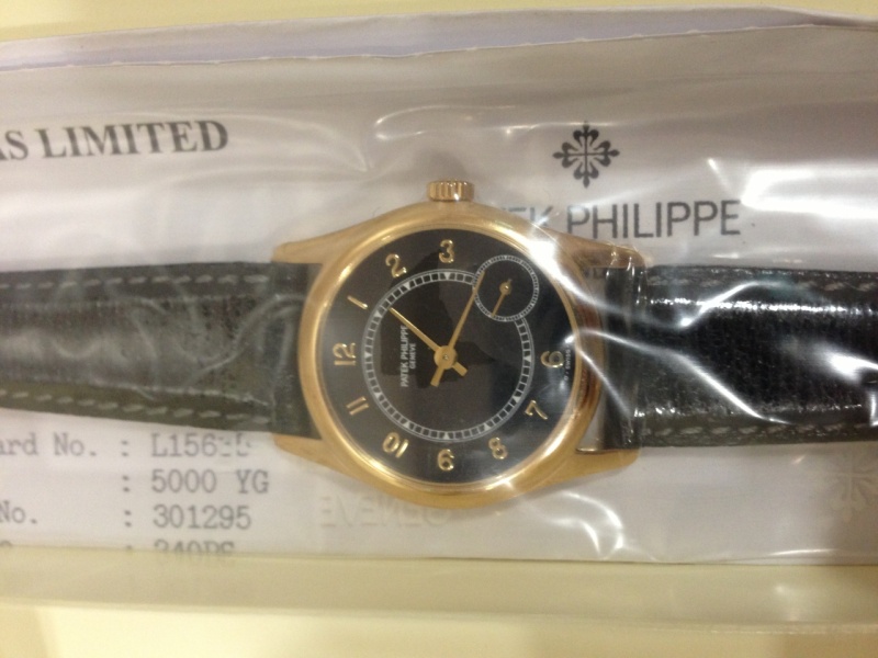 Patek Philippe watch listing
