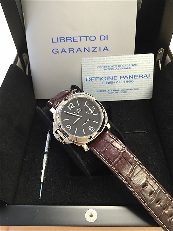 Panerai watch listing