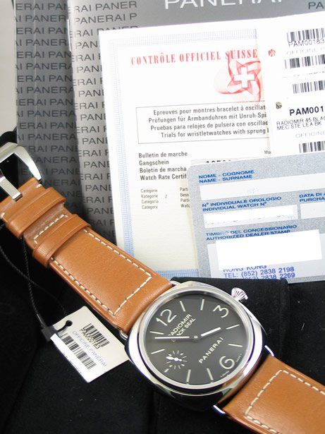 Panerai watch listing