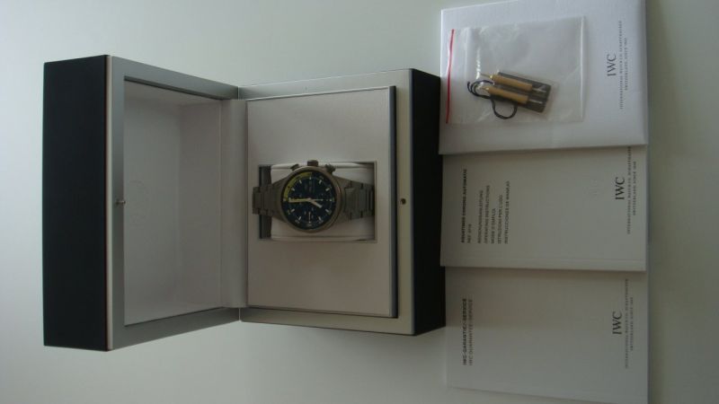 IWC watch listing