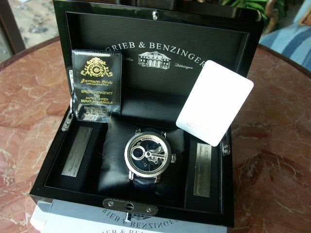 Grieb & Benzinger watch listing