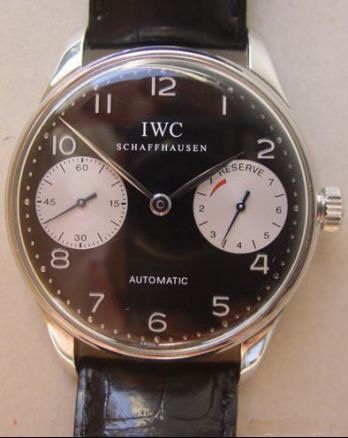 IWC watch listing