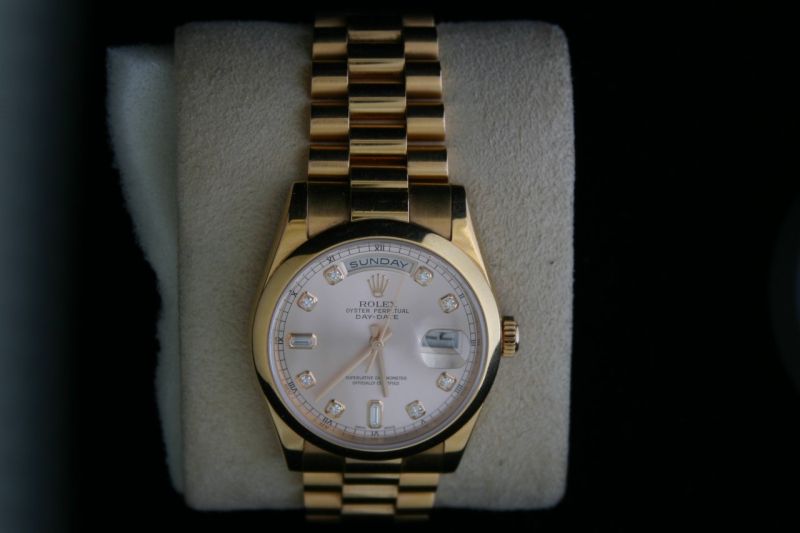 Rolex watch listing