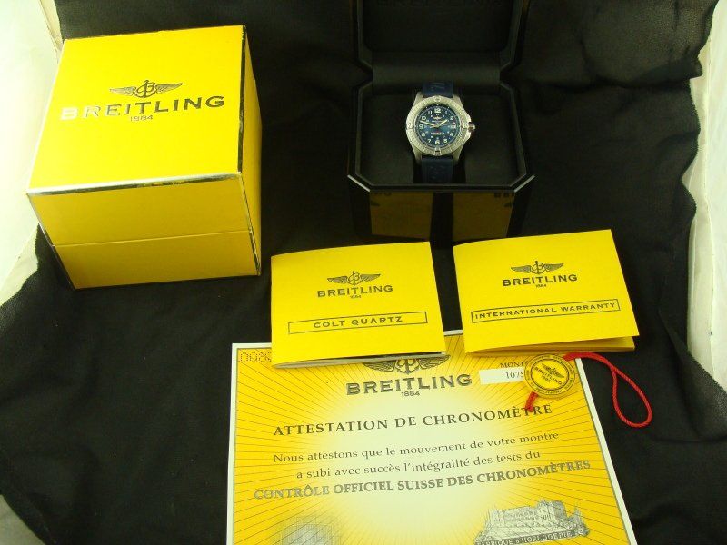 Breitling watch listing
