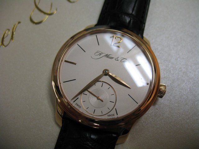 H. Moser watch listing