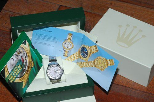 Rolex watch listing