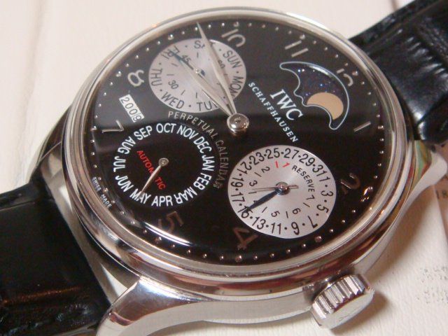 IWC watch listing