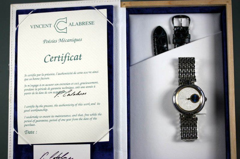 Vincent Calabrese watch listing