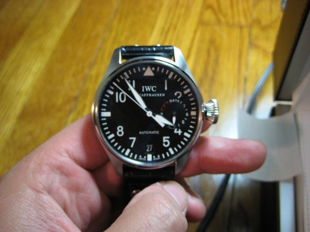 IWC watch listing