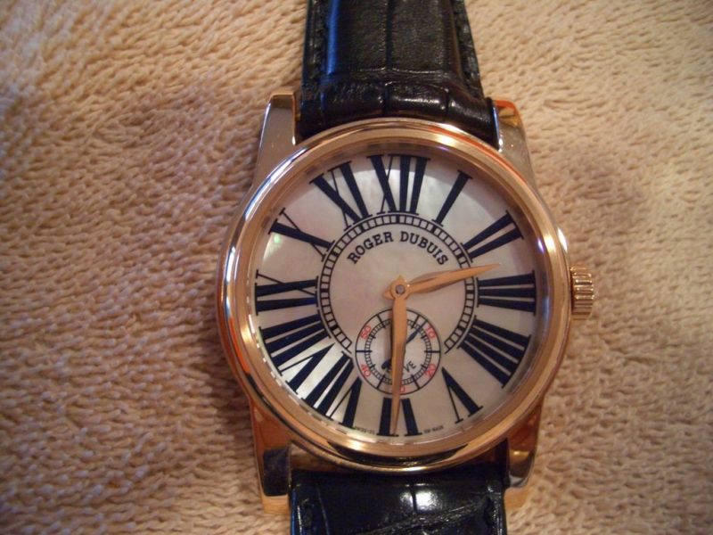Roger Dubuis watch listing