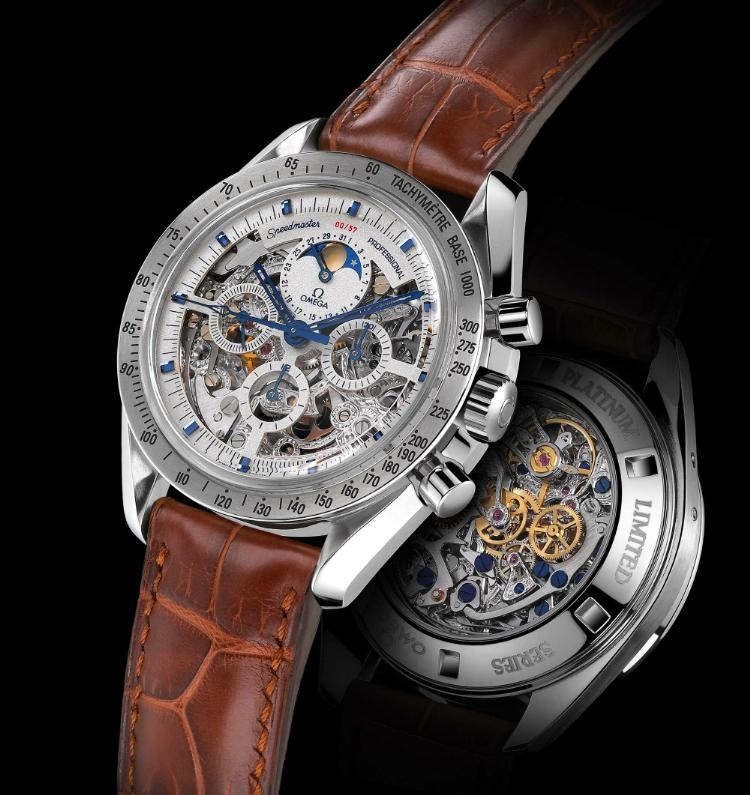 Collectors Market SOLD Omega Speedmaster Platinum Skeleton