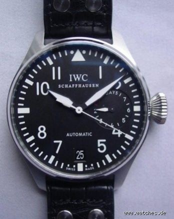 IWC watch listing