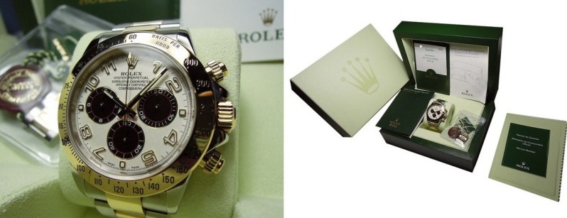 Rolex watch listing