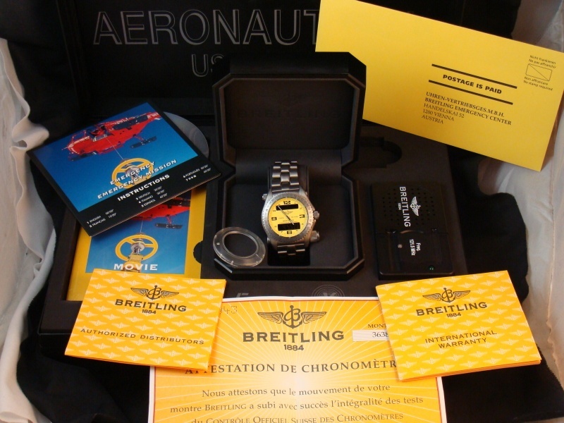 Breitling watch listing