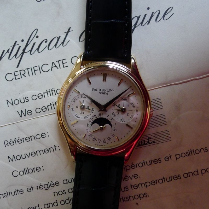Patek Philippe watch listing