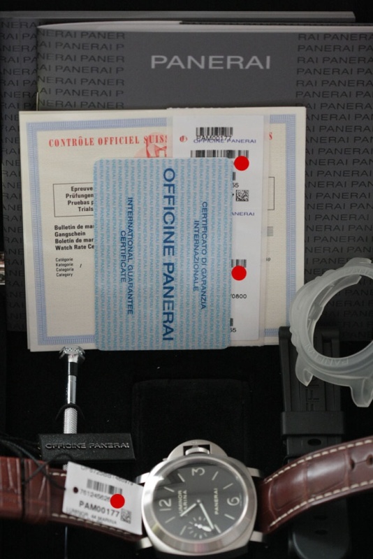 Panerai watch listing